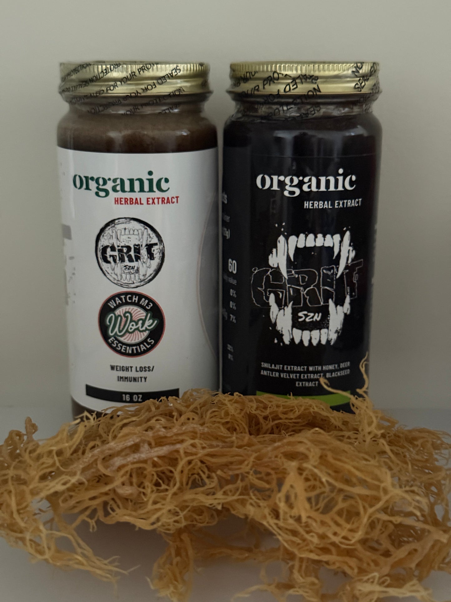 Ultimate Organic Wellness Bundle – Organic & Halal Herbal Extract + Raw Sea Moss + Herbal Extract (Weight Loss &amp; Immunity Support)